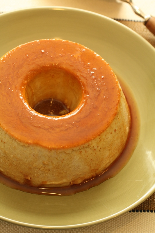 Banana Flan (Pudim de Banana)