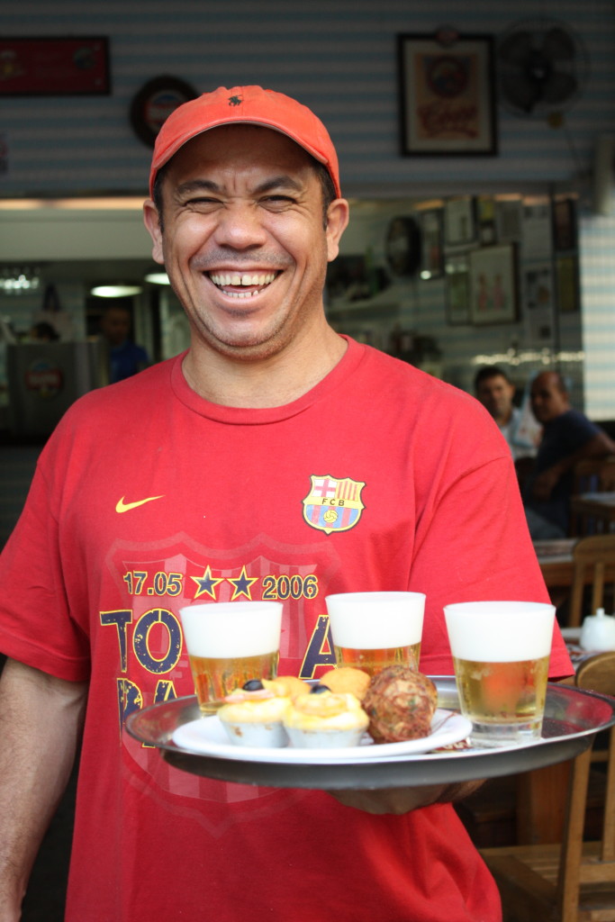 Who can resist Chico's smile? Or Alaide's delicious cooking?