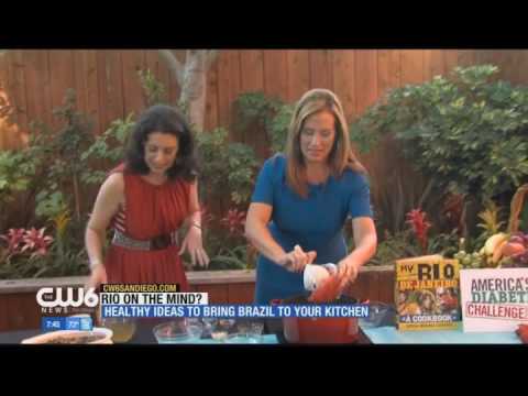Appearance at CW6 News in San Diego