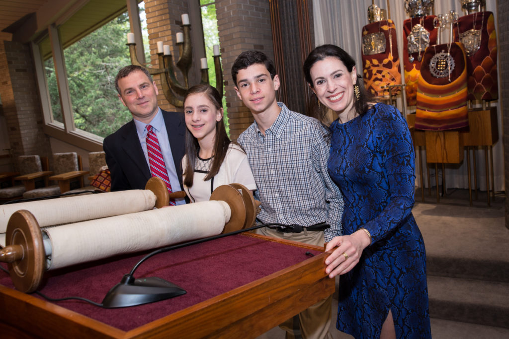 Proud all around! My husband Dean, Bianca Laila, my son Thomas and me.