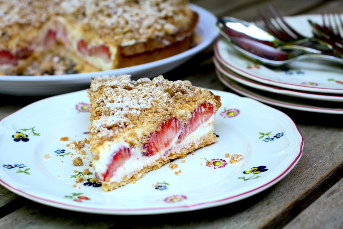 Strawberry Cream Cheese Tart
