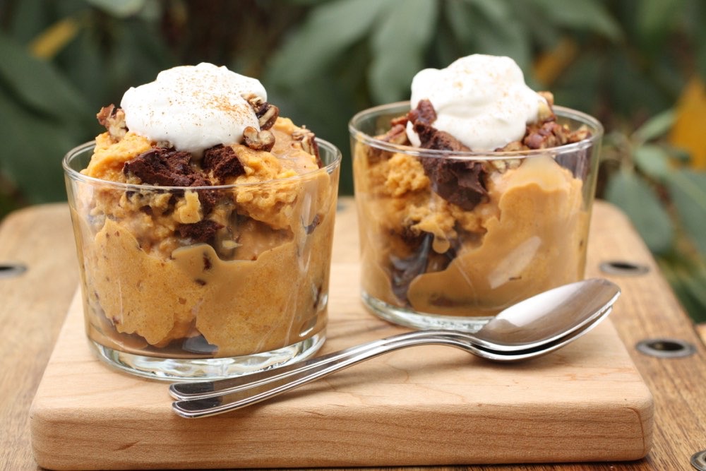Pumpkin Mousse Parfait Latin Style