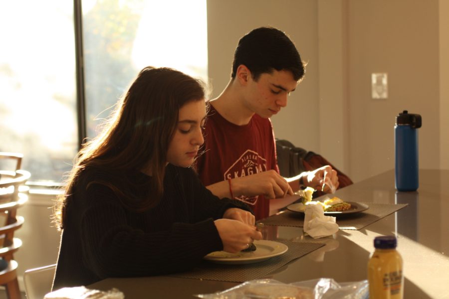 Kids Eating Breakfast