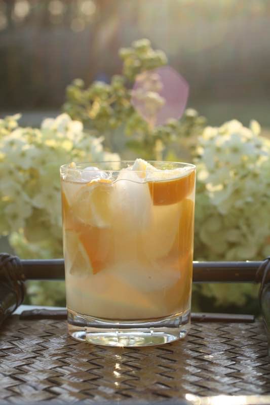 Meyer Lemon Caipirinha