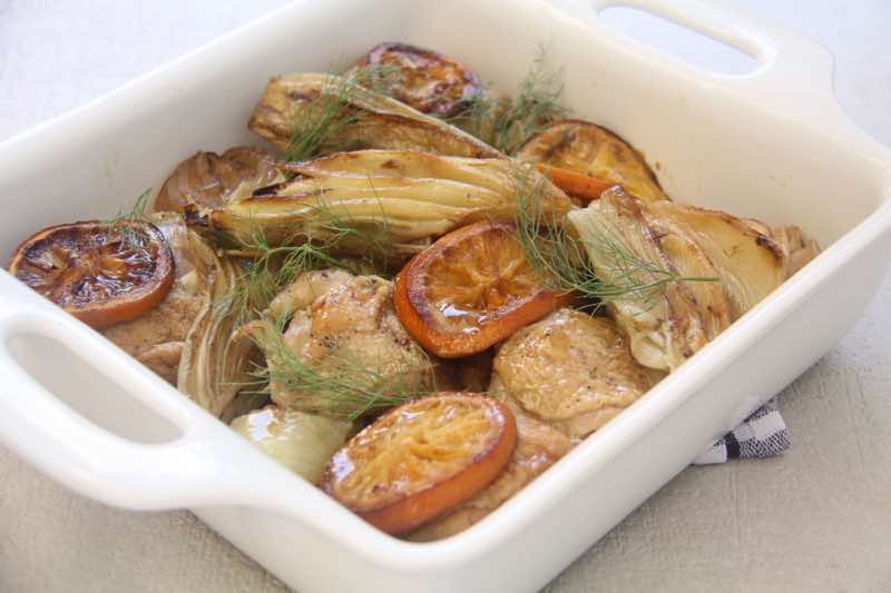 Chicken with Fennel & Oranges