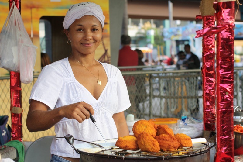 Twin Fritters Falafel and Acaraje