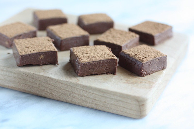 Chocolate Ganache Squares Recipe