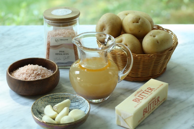 Ingredients for Melting Potatoes