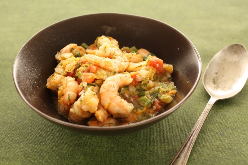 Shrimp for Camarão na Moranga